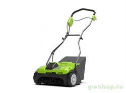 Аэратор аккумуляторный G-MAX 40V GREENWORKS GD40SC36 с АКБ 6АЧ и ЗУ Greenworks 2511507UF - фото 687888