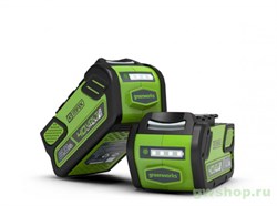 Аккумулятор G-MAX 40V GREENWORKS G40B6 Greenworks 2928907, 2923307 - фото 688277