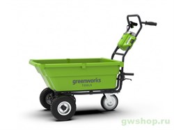 Тележка садовая самоходная G-MAX 40V GREENWORKS G40GCK6 Greenworks 7400007UF - фото 688503