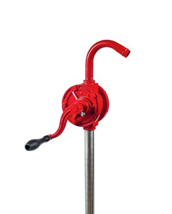 Чугунный роторный бочковой насос Petropump для ДТ, масла, керосина, для бочек 50-205 л, 0,25 л/ход PP202012 - фото 689647