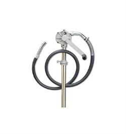 Роторный насос Petropump для масла, бензина, ДТ и антифриза, для бочек 50-205 л, 4 л/20 об PP202030 - фото 689699