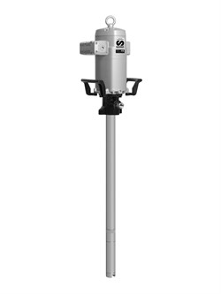 Пневматический насос SAMOA Pumpmaster 45 25:1 для конс. смазки, масла высокой вязкости, для бочек 185 кг 531210 - фото 690113