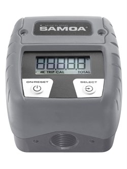 Электронный счетчик SAMOA C30 для антифриза, стеклоочистителя, AdBlue, 30 бар, 50 л/мин 366010 - фото 690220