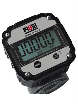 Счетчик PIUSI K600 B/3 F00491000 для дизельного топлива, 10-100 л/мин, электронный - фото 690457