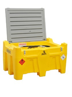 Модуль Emiliana Serbatoi Carrytank 330 CTG330AC12V для ДТ, электронасос 12В, 4 м шланг, пистолет-автомат - фото 690769