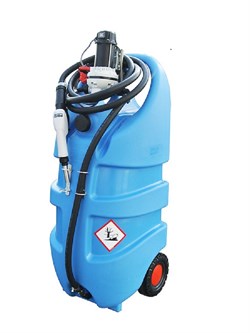 Резервуар Emiliana Serbatoi Emilcaddy 110 EMA110SH12V для перевозки и выдачи раствора мочевины, с электронасосом 12В, мобильный - фото 690783