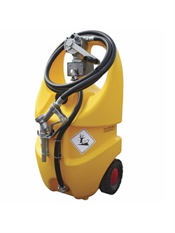 Резервуар Emiliana Serbatoi Emilcaddy 55 EMG55MA для ДТ, ручной роторный насос, 3 м шланг, механический пистолет, мобильный - фото 690808