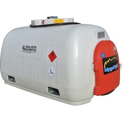 Мини АЗС Emiliana Serbatoi Hippotank 960 HTK980AC24V для ДТ, электронасос 24В, 40 л/мин, 5 м шланг, пистолет-автомат - фото 690835