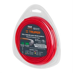 Леска для триммеров Truper HTA-105 17629 105-2.7мм X 12м, нейлон - фото 691750
