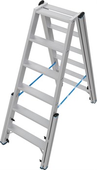 Стремянка Krause Stabilo Professional 2х6, двусторонняя телескопическая 134882 - фото 692254