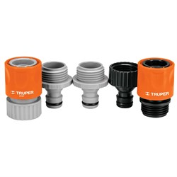 Набор коннекторов для шланга Truper CLICK-SET 12728 3\4", быстрозащелкивающихся - фото 692817