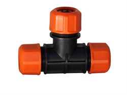 Переходник Amigo 74008 для шлангов 1/2"-1/2"-1/2", Т-образный - фото 693023