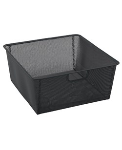 Корзина мелкосетчатая ПРАКТИК GBM 45х20 графит S70299311215 - фото 709424