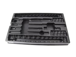 Ложемент для наборов торцевых головок 4042CR, 4542CR, PVC KING TONY 84454215B Tony - фото 714653