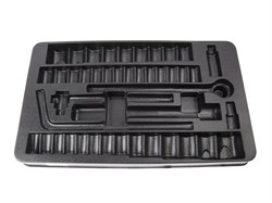 Ложемент для набора торцевых головок 4045CR, PVC KING TONY 84454512B Tony - фото 714655