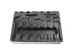 Ложемент для набора укороченных комбинированных ключей 9-1282MR, PVC KING TONY 84760520B Tony - фото 714665