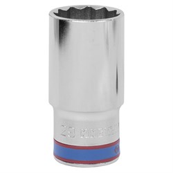 Головка торцевая глубокая двенадцатигранная 1/2", 29 мм KING TONY 423029M TONY - фото 715045