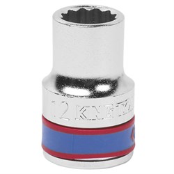 Головка торцевая стандартная двенадцатигранная 1/2", 12 мм KING TONY 433012M TONY - фото 715093