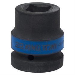 Головка торцевая ударная четырехгранная 1", 22 мм, футорочная KING TONY 851422M TONY - фото 715276