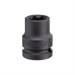 Головка торцевая ударная TORX Е-стандарт 3/4", E24, L = 56 мм KING TONY 657524M TONY - фото 715303
