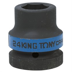 Головка торцевая ударная шестигранная 1", 24 мм KING TONY 853524M TONY - фото 715310