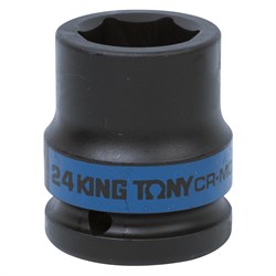 Головка торцевая ударная шестигранная 3/4", 24 мм KING TONY 653524M TONY - фото 715312