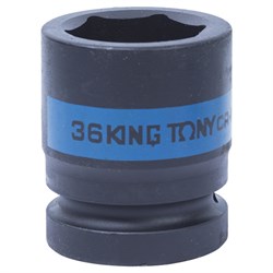 Головка торцевая ударная шестигранная 1", 36 мм KING TONY 853536M TONY - фото 715325
