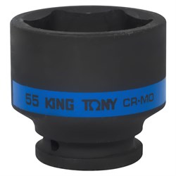 Головка торцевая ударная шестигранная 3/4", 55 мм KING TONY 653555M TONY - фото 715343