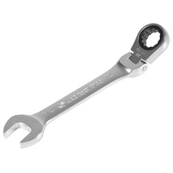 Ключ трещоточный комбинированный с шарниром 14 мм KING TONY 373014M TONY - фото 715436