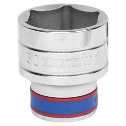 Головка торцевая стандартная шестигранная 1/2", 30 мм KING TONY 433530M TONY - фото 715472