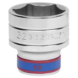 Головка торцевая стандартная шестигранная 1/2", 32 мм KING TONY 433532M TONY - фото 715474