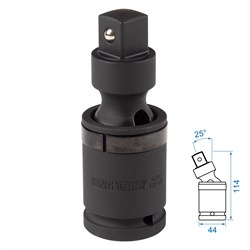 Кардан ударный 3/4", шаровый, с шариковым фиксатором KING TONY 6797P TONY - фото 715563