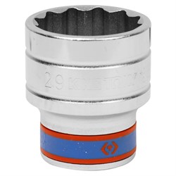 Головка торцевая стандартная двенадцатигранная 1/2", 29 мм KING TONY 433029M TONY - фото 715626