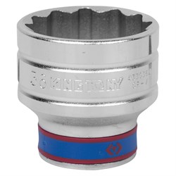 Головка торцевая стандартная двенадцатигранная 1/2", 36 мм KING TONY 433036M TONY - фото 715635