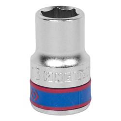 Головка торцевая стандартная шестигранная 1/2", 13 мм KING TONY 433513M TONY - фото 715677
