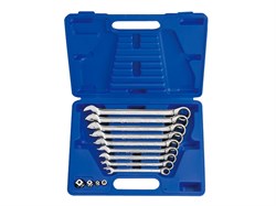 Набор комбинированных трещоточных ключей, 8-19 мм, кейс, 13 предметов KING TONY 13113MR TONY - фото 715764