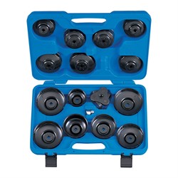 Набор съемников масляных фильтров, 66-108 мм, 16 предметов KING TONY 9AE2016 TONY - фото 715806