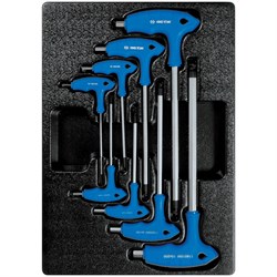 Набор L-образных ключей Hex, ложемент, 8 предметов KING TONY 9-22108MR TONY - фото 715807