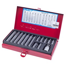 Набор вставок (бит) 10 мм, Torx, Т20-Т55, 15 предметов KING TONY 1015PQ TONY - фото 715866