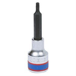 Насадка (бита) торцевая 1/2", Torx, T20, L = 80 мм, с отверстием KING TONY 403720 TONY - фото 715871