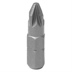 Вставка (бита) торцевая 1/4", Pozidriv, PZ2, 25 мм KING TONY 102502Z TONY - фото 715902