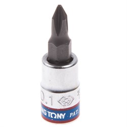 Насадка (бита) торцевая 1/4", Phillips, PH2, L = 37 мм  KING TONY 203102 Tony - фото 716149