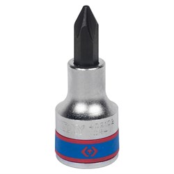 Насадка (бита) торцевая 1/2", Phillips, PH2, L = 60 мм KING TONY 402102 TONY - фото 716168