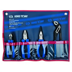 Набор пассатижей и бокорезов, 4 предмета KING TONY 42104GP01 TONY - фото 716217
