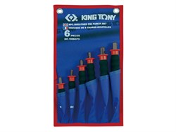 Набор выколоток с протектором, чехол из теторона, 6 предметов KING TONY 1006GPN TONY - фото 716254