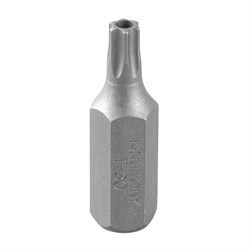 Вставка (бита) торцевая 10 мм, Torx, Т30, 36 мм, с отверстием KING TONY 163630U Tony - фото 716362