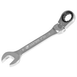 Ключ трещоточный комбинированный с шарниром 16 мм KING TONY 373016M Tony - фото 716409