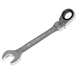 Ключ трещоточный комбинированный с шарниром 18 мм KING TONY 373018M Tony - фото 716410