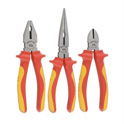 Набор пассатижей и бокорезов, диэлектрических, 3 предмета KING TONY 40603GP Tony - фото 716412