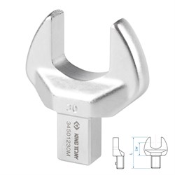 Насадка рожковая серии "FIT", 30 мм, 14х18 мм KING TONY 34501230M TONY - фото 716441